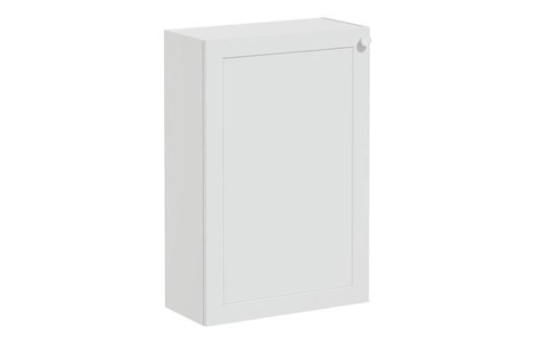 VitrA Root Classic 55cm 1 Door Slim Lower/Base Unit (LH Hinge) - Matt Light Grey